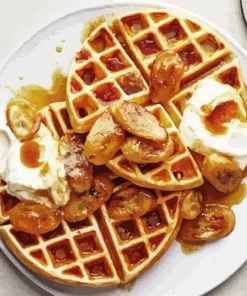 Belgian Waffles Diamond Painting