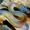 Big Rainbow Snake Diamond Painting
