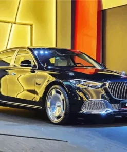Black Maybach S680 Diamond Painting