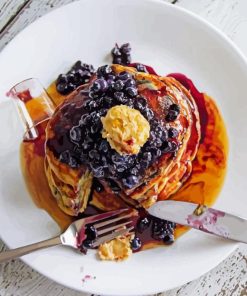 Blackberries Pancake Diamond Painting