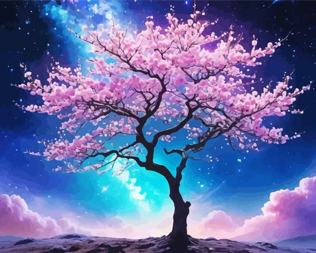 blossom tree art Diamond Paintings Blossom Tree Art Diamond Painting