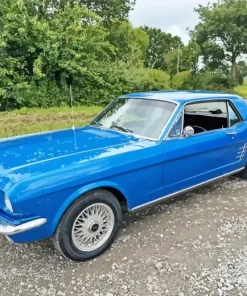 Blue 1960 Ford Mustang Diamond Painting