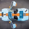 Blue And Orange Gt40 Diamond Painting