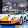 Blue And Orange Gt40 Car Diamond Painting