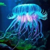 Blue Jellyfish Diamond Painting