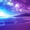 Blue And Purple Sunset Diamond Painting