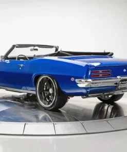 Blue Firebird Z28 Diamond Painting