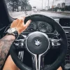 Bmw Steering Wheel With Hand Diamond Painting