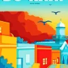 Bo Kaap Africa Poster Diamond Painting