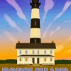 Bodie Island Lighthouse Poster Diamond Painting