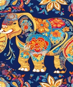 Bohemian Elephant Diamond Painting