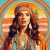 Bohemian Girl Diamond Painting