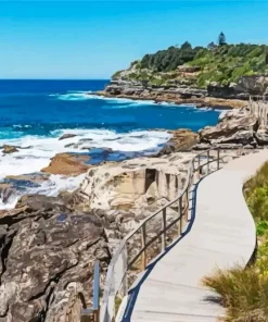 Bondi To Coogee Walk Diamond Painting