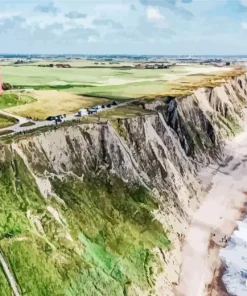 Bovbjerg Lighthouse Denmark Diamond Painting