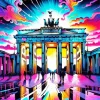 Brandenburg Gate Art Diamond Painting