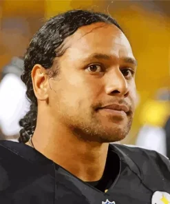 Brandon Polamalu Diamond Painting