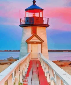 Brant Point Light Diamond Painting