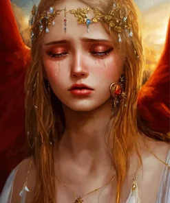 Broken Angel Diamond Painting