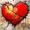 Broken Heart Diamond Painting