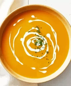 Butternut Squash Soup Diamond Painting