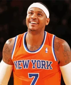 Carmelo Anthony Diamond Painting