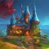 Castle Art Diamond Painting