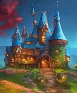 Castle Art Diamond Painting