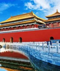 China Forbidden City Diamond Painting