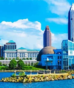 Cleveland Ohio Diamond Painting