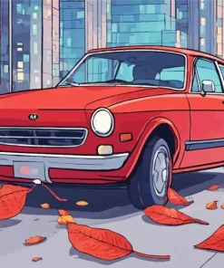 Cool Funky Car Diamond Painting