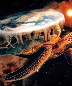 Discworld Turtle Diamond Painting
