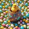Easter Chick Eggs Diamond Painting