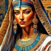 Egyptian Girl Art Diamond Painting