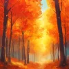 Fall Forest Diamond Painting