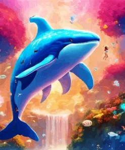 Fantasy Dolphin Diamond Painting