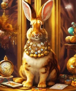 Fantasy Rabbit Diamond Painting
