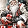 Father Christmas Diamond Painting