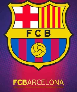 Fc Barcelona Art Diamond Painting