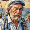 Fisherman Art Diamond Painting