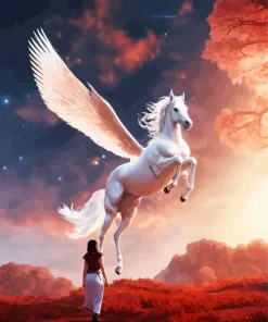 Flying Fantasy Horse Diamond Painting