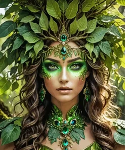 Forest Queen Art Diamond Painting
