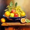 Fruit Bowl Art Diamond Painting
