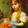 Goldfish In A Bowl Diamond Painting