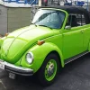 Green Vw Bug Convertible Diamond Painting