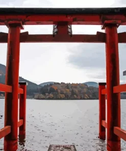 Hakone Shinto Shrine Diamond Painting