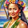 Hawaiian Female Diamond Painting