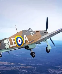 Hawker Hurricane Diamond Painting