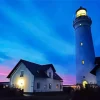 Hirtshals Fyr Lighthouse Diamond Painting