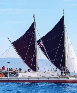 Hokulea Boat Diamond Painting
