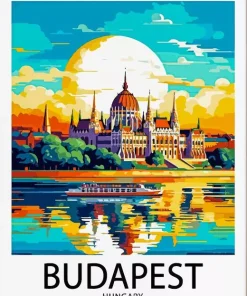 Hungary Poster Diamond Painting